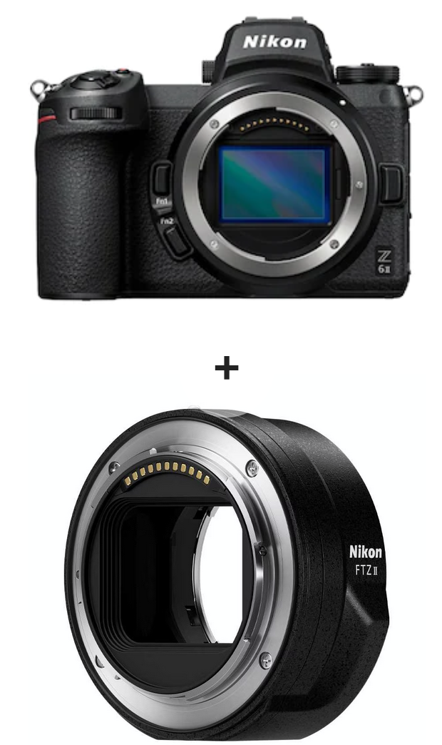 Nikon Z6 II Full-Frame + Adaptor