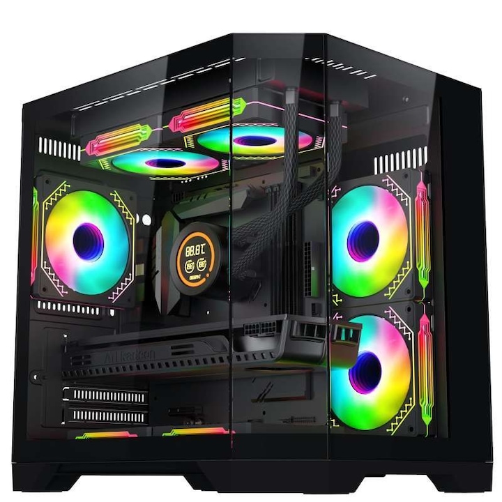 Sistem LuxuryCube GAMING PROLIGHT® Procesor Intel® i5-12400F 4.4GHz