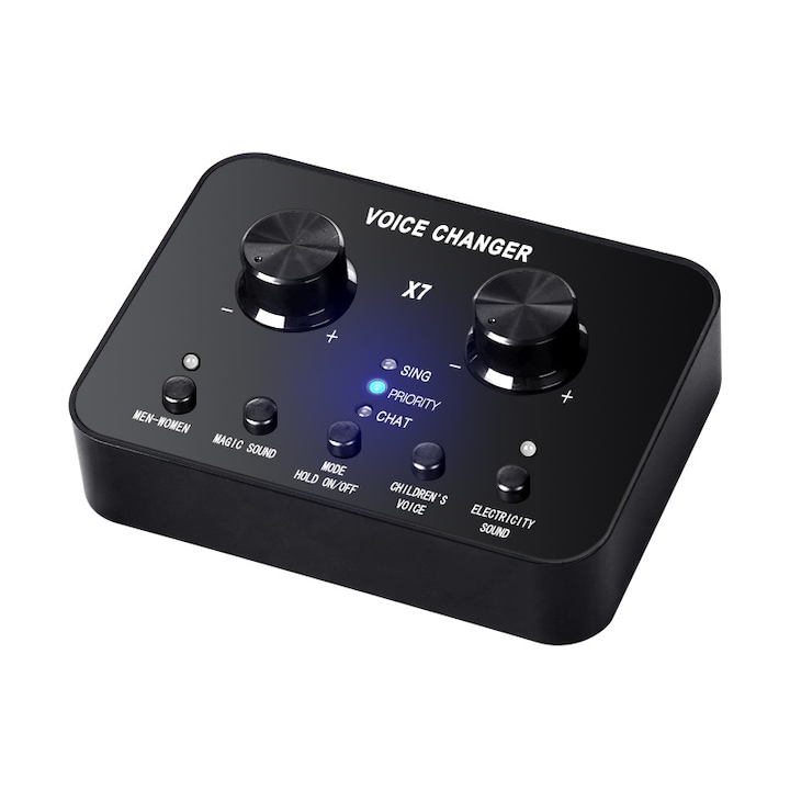 Placa de sunet externă Phuture cu voice changer și funcție DSP