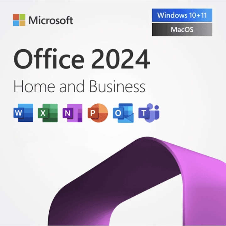 Microsoft Office 2024 Home and Business pentru PC sau Mac