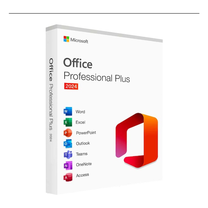 Microsoft Office 2024 Pro Plus cu licență permanentă