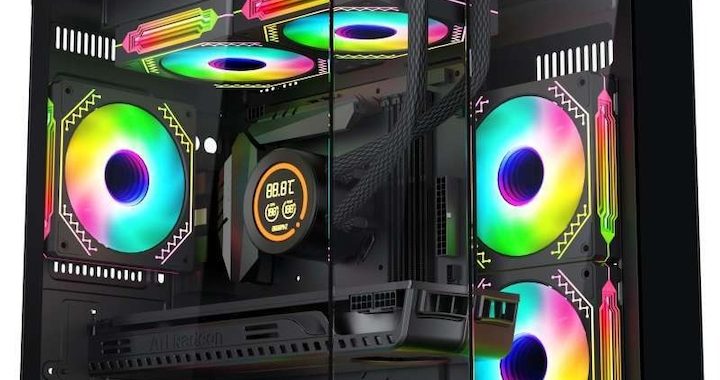 Sistem LuxuryCube GAMING PROLIGHT® Procesor Intel® i5-12400F 4.4GHz