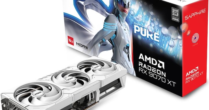 Placa video SAPPHIRE PURE AMD RADEON™ RX 9070 XT GAMING OC