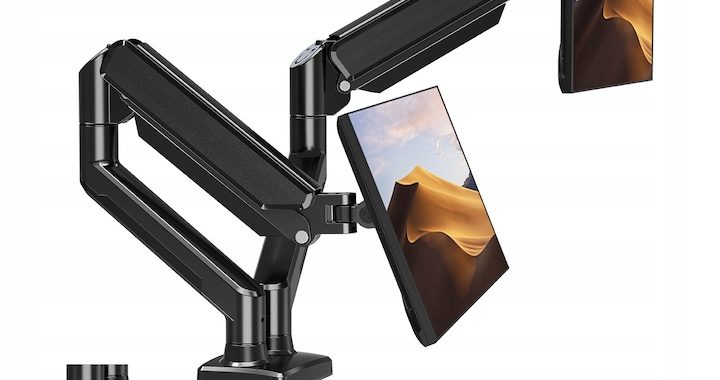 Suport de birou pentru 2 monitoare, MULTIMODE, reglabil 3D, 13-32 D-ADV