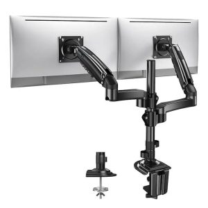 Suport pentru monitor dublu 13-32, Huanuo HNDS8, capacitate maxima 9kg