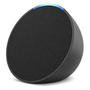 Boxa inteligentă Amazon Echo Pop Negru pentru control vocal Alexa