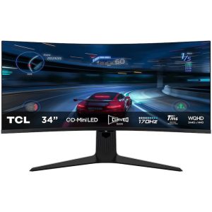 Monitor Gaming Curbat QD-Mini LED TCL 34R83Q