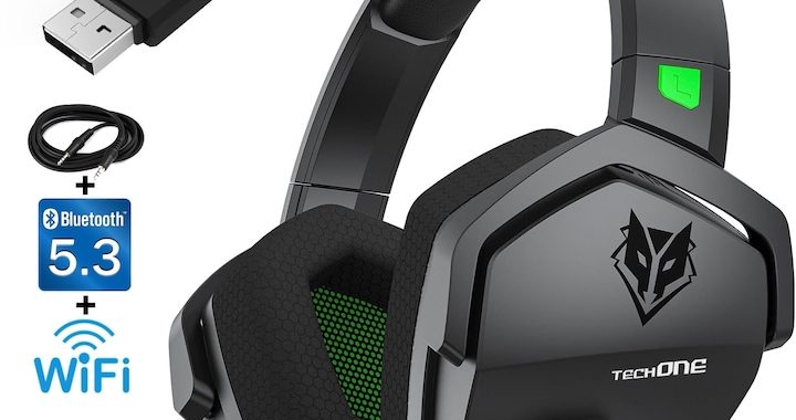 Căști gaming wireless Techone SoundForge GX G06-BT