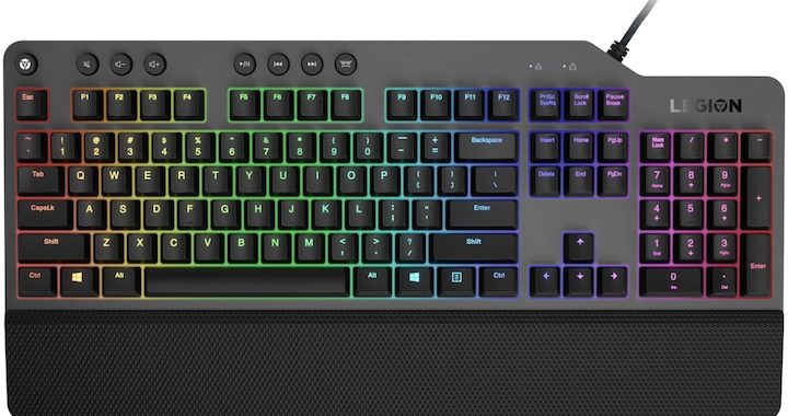 Lenovo Legion K500 cu iluminare RGB