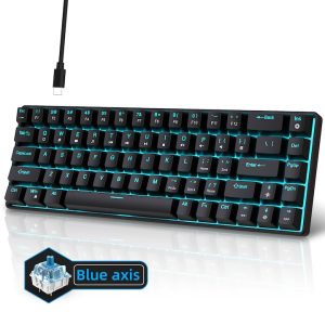 Tastatura mecanică RiKbo cu switch-uri Blue Axis