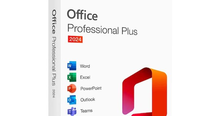 Microsoft Office 2024 Pro Plus cu licență permanentă